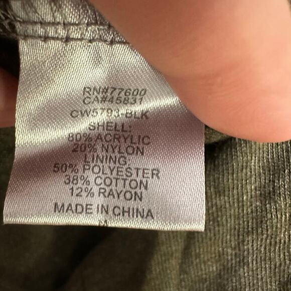 Chaser women’s NWT’s Distressed open weave cardigan with lining. Size medium - Picture 4 of 4